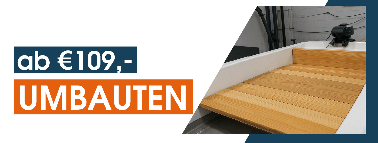Bootsumbauten am Neusiedler See